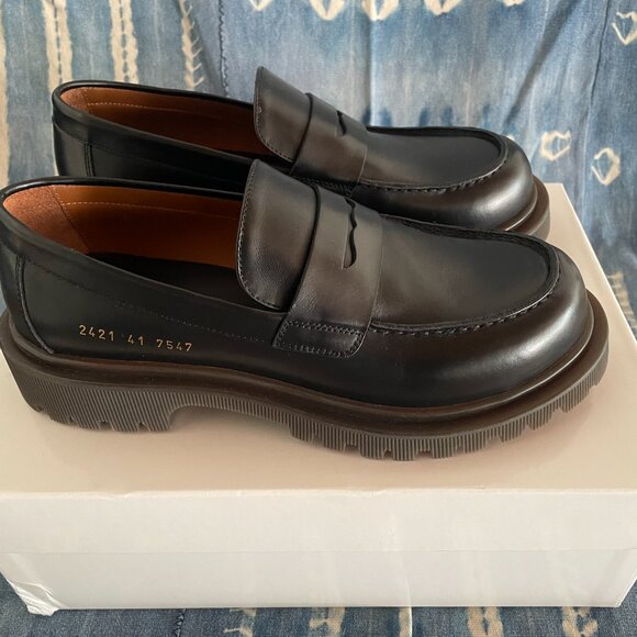 Common Projects loafer with chunk sole, black, 41, unworn main image 4